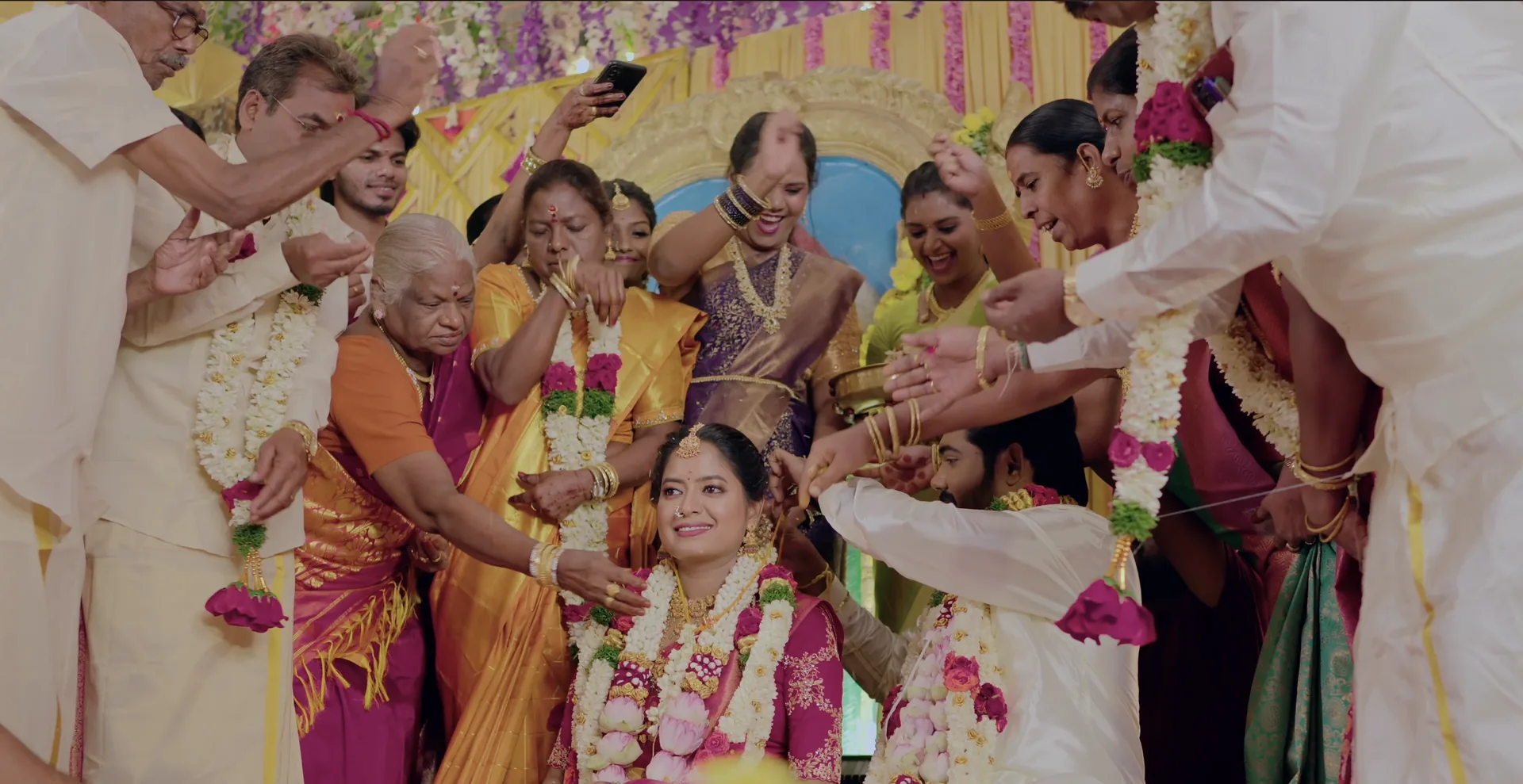 Tamil wedding ceremony at Suganya Convention Centre, Pondicherry